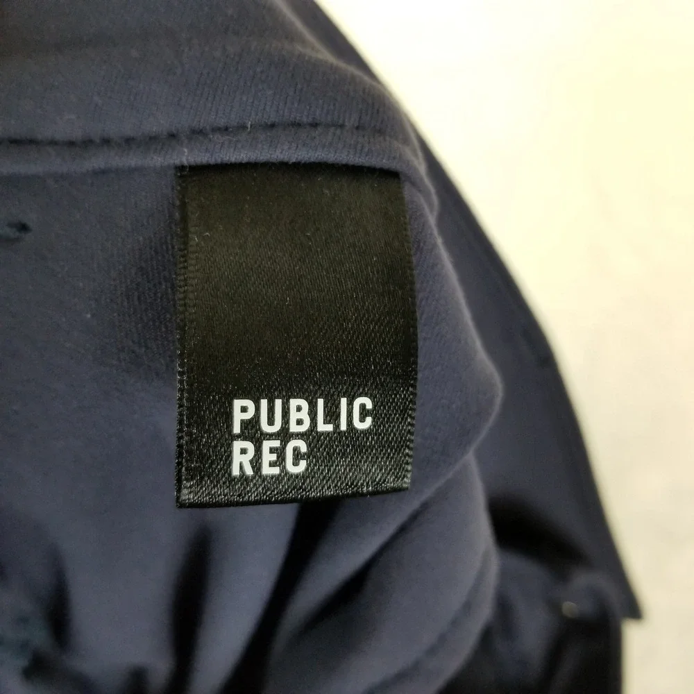 Public Rec Work to Play Pants‎ Mens 42x30 Navy Blue Stretch Chino Trousers